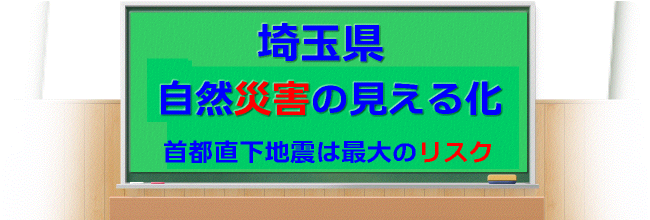 埼玉県の自然災害の見える化