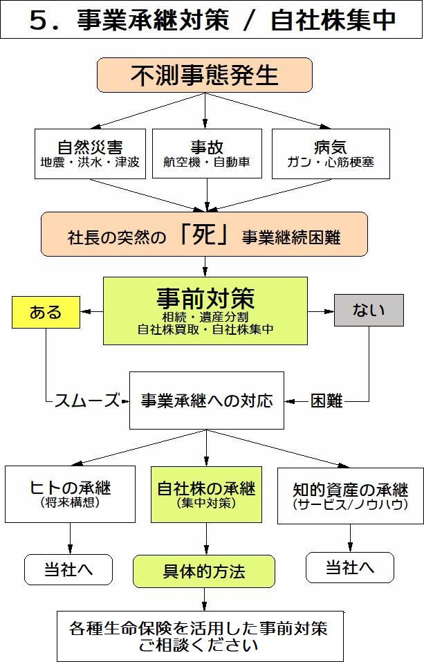 事業承継対策と自社株