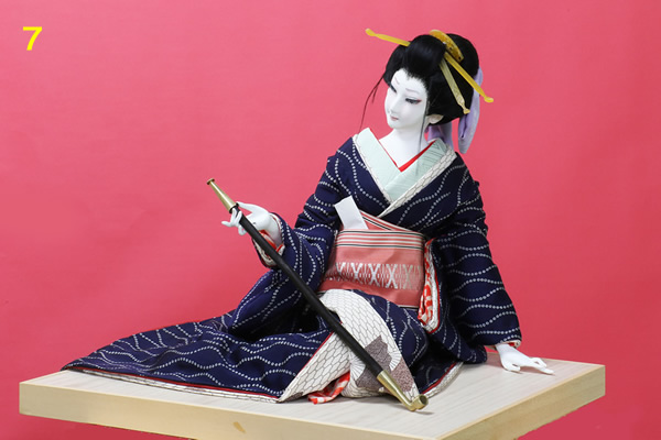 美人人形、感動する日本人形、　創作人形